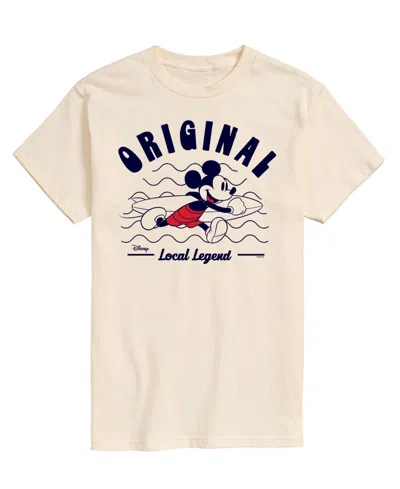Airwaves Men's Disney Mickey's Original Local Legend Short Sleeve T-shirt