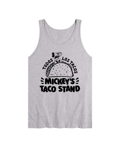 Airwaves Men's Disney Mickeys Taco Stand Graphic Tank In Athletic Heather