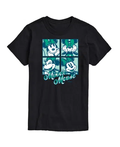 Airwaves Men's Disney Minnie Mouse Short Sleeve Tee In Black