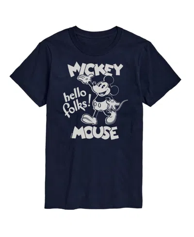 Airwaves Men's Disney Standard Graphic T-shirt In Blue