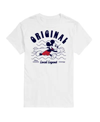 Airwaves Men's Disney Standard Summer Graphic T-shirt In White