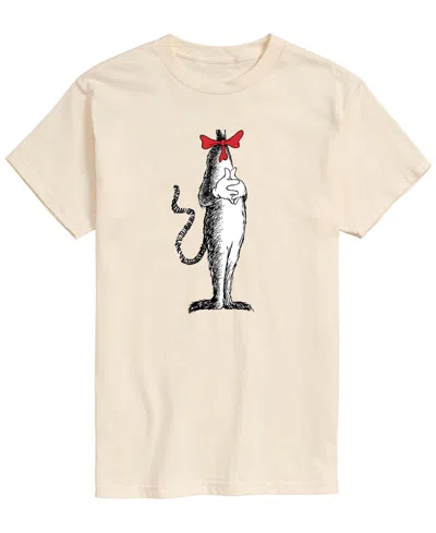 Airwaves Men's Dr. Seuss Cat In The Hat Costumeâ Short-sleeve Graphic T-shirt In White