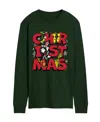 Airwaves Men's Dr. Seuss Christmas Long-sleeve Graphic T-shirt In Green