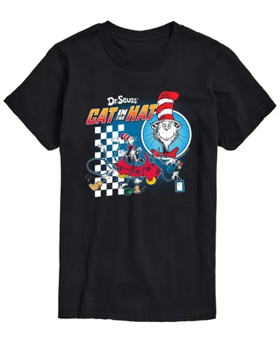 Airwaves Men's Dr. Seuss Racing Short-sleeve Graphic T-shirt In Black