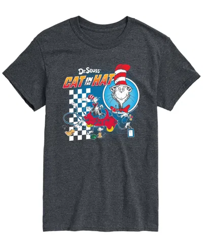 Airwaves Men's Dr. Seuss Racing Short-sleeve Graphic T-shirt In Gray