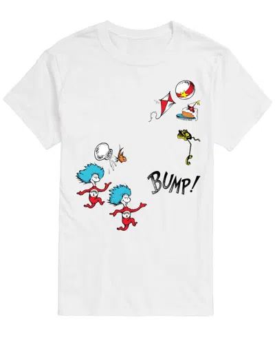 Airwaves Men's Dr. Seuss Thing And Fishâ Short-sleeve Graphic T-shirt In White
