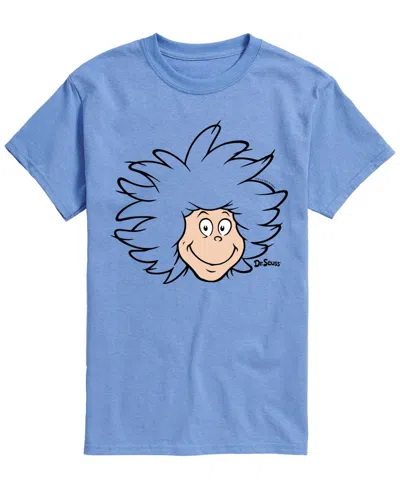 Airwaves Men's Dr. Seuss Thing Faceâ Short-sleeve Graphic T-shirt In Blue