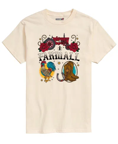 Airwaves Men's Farmall Flash Short-sleeve Graphic T-shirts In Neutral