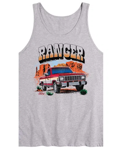 Airwaves Men's Ford 83 Ranger Sleeveless Graphic Tank T-shirts In Gray