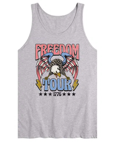 Airwaves Men's Freedom Tour 1776 Sleeveless Graphic Tank T-shirts In Gray