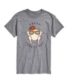 Airwaves Men's Friends Thanksgiving Short Sleeve T-shirt In Gray
