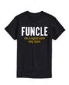 Airwaves Men's Funcle Definition Short Sleeve T-shirt In Black
