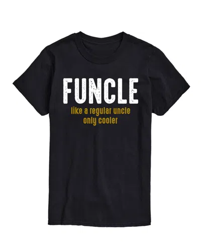 Airwaves Men's Funcle Definition Short Sleeve T-shirt In Black