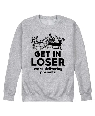 Airwaves Men's Get In Loser Long Sleeve Fleece In Gray