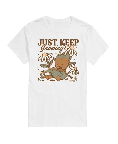 Airwaves Men's Guardians Of The Galaxy Short Sleeve T-shirt In White
