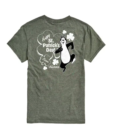 Airwaves Men's Hamm's Happy St. Paddy Bear Short-sleeve Graphic T-shirt