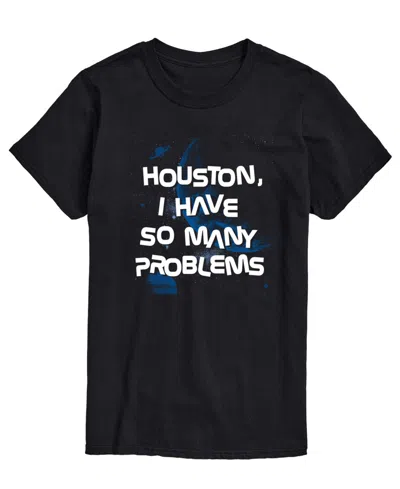Airwaves Men's Houston Problems Short-sleeve Graphic T-shirt In Black