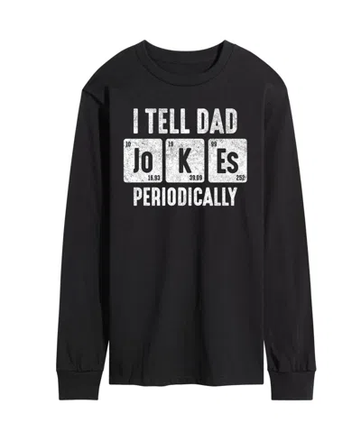 Airwaves Men's I Tell Dad Jokes Periodically Long Sleeve T-shirt In Black