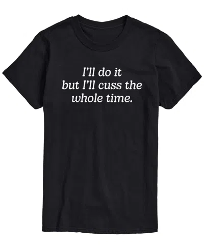 Airwaves Men's I'll Do It Short-sleeve Graphic T-shirt In Black