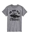 Airwaves Men's I'm Not Old I'm A Classic Short Sleeve T-shirt In Gray