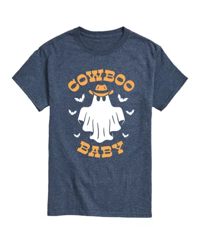 Airwaves Men's Instant Message Halloween Short Sleeve T-shirt In Blue