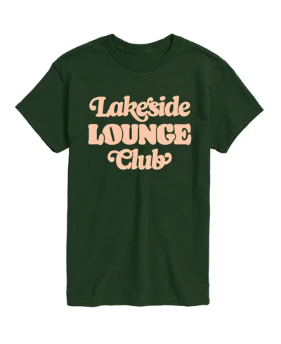 Airwaves Men's Instant Message Lakeside Lounge Club Graphic T-shirt In Forest Green