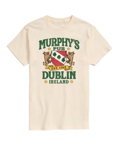 Airwaves Men's Instant Message Murphys Pub Dublin Short-sleeve Graphic T-shirt In White