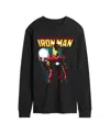Airwaves Men's Iron Man Long Sleeve T-shirt In Black