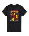Airwaves Men's Iron Man Short Sleeve T-shirt In Black