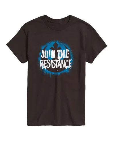 Airwaves Men's Join The Resistance Short-sleeve Graphic T-shirt In Brown