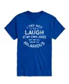 Airwaves Men's Laugh At My Own Jokes Short Sleeve T-shirt In Blue
