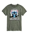 Airwaves Men's Lilo And Stitch Halloween Short Sleeve T-shirt In Green