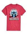 Airwaves Men's Lilo And Stitch Halloween Short Sleeve T-shirt In Red