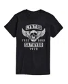 Airwaves Men's Lynyrd Skynyrd 1973 Short Sleeve T-shirt In Black