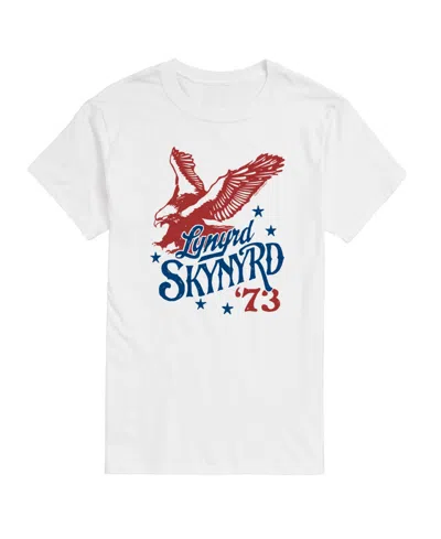 Airwaves Men's Lynyrd Skynyrd '73 Short Sleeve T-shirt In White