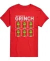 Airwaves Men's Many Moods Of Grinch Graphic Print T-shirt In Red