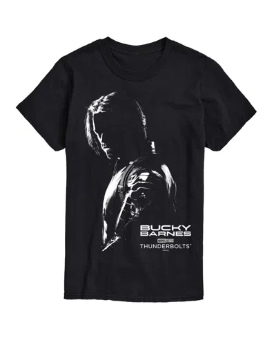 Airwaves Men's Marvel Thunderbolts Bucky Barnes Short Sleeve T-shirt In Black
