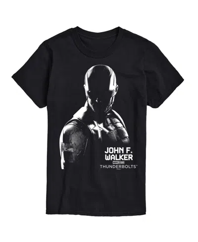 Airwaves Men's Marvel Thunderbolts John F Walker Short Sleeve T-shirt In Black