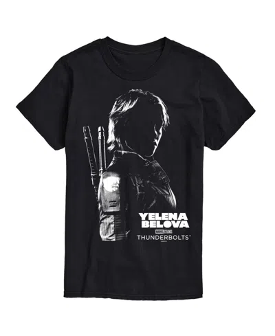 Airwaves Men's Marvel Thunderbolts Yelena Belova Short Sleeve T-shirt In Black