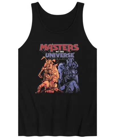 Airwaves Men's Masters Of The Universe Heroes Vs Villians Graphic Tank Top In Black
