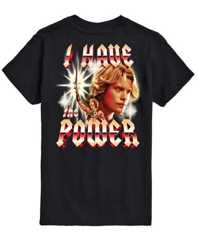 Airwaves Men's Masters Of The Universe I Have The Power Graphic T-shirt In Black