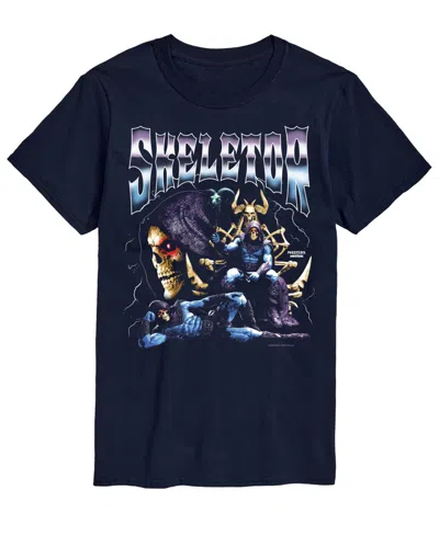 Airwaves Men's Masters Of The Universe Skeletor Collage Graphic T-shirt In Navy