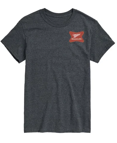 Airwaves Men's Miller High Life Core Short Sleeve T-shirt In Gray