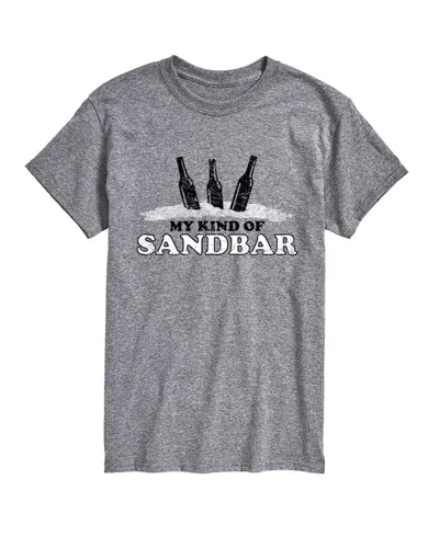 Airwaves Men's My Kind Of Sandbar Bottles Graphic T-shirt In Athletic Heather