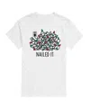 Airwaves Men's Nailed It Short Sleeve Tee In White