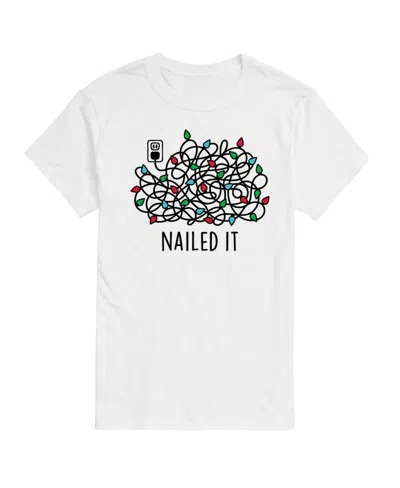 Airwaves Men's Nailed It Short Sleeve Tee In White