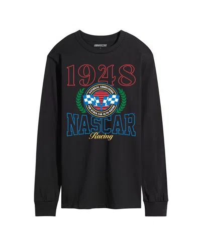 Airwaves Men's Nascar 1948 Long Sleeve T-shirt In Black