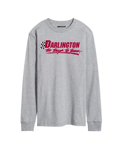 Airwaves Men's Nascar Darlington Long Sleeve T-shirt In Gray