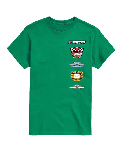 Airwaves Men's Nascar Logo Short Sleeve T-shirt In Green