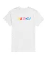 Airwaves Men's Nascar Logo Short Sleeve T-shirt In White